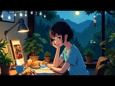 Chill Night Lofi 🌇 Mellow music to listen to makes you better mood ~ lofi radio