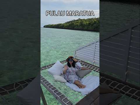 BERSANTAI DI SORGANYA PULAU MARATUA🏝#shortvideo#satisfying#satisfyingvideo #maratua #wisata #island