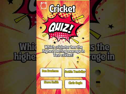 Ultimate Cricket Trivia Quiz