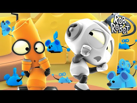 They're Just Winding You Up 🐭 | Rob The Robot | Preschool Learning