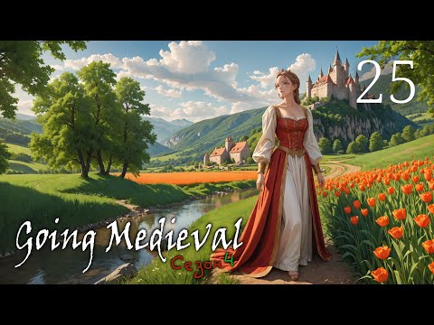 Going Medieval S4 #25 Закапываем озеро, готовим ров