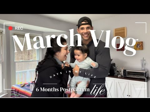 Breastfeeding Baby Boy Mom Vlog! Couple Days in a Stay at Home Mom Life I 6 Month Old Baby