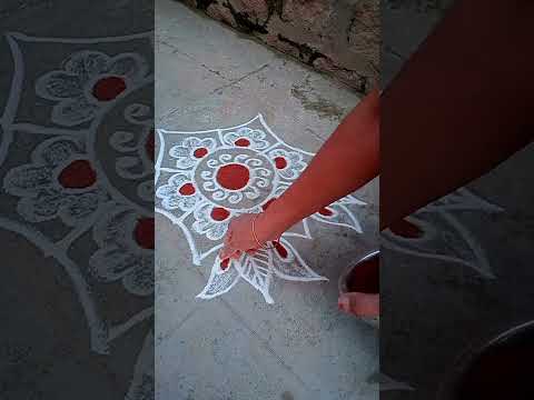 #shortsvideo#rangoli#margalikolam#dailyrangoli#muggulu#lakshmi's kolam