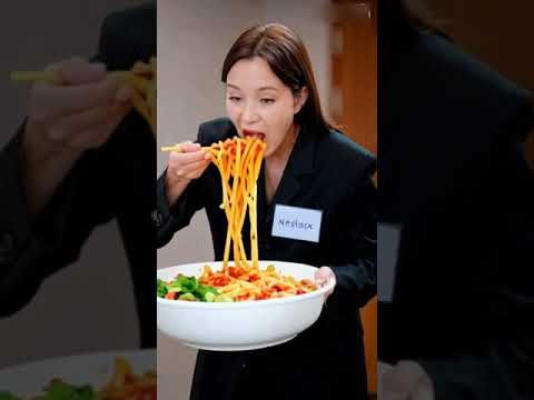 Chae Soo Bin Eating Noodles Ai Funny Video #chaesoobin #kdrama