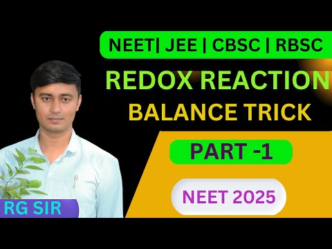 Balancing Redox Reactions Class 11 | Easy Trick to Balance Redox Reaction | Class 11 Chemistry