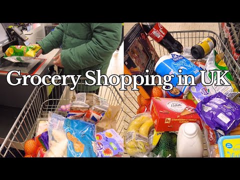 Realistic Cost Of Living In The Uk: Asmr Grocery Shopping Adventure 🛒