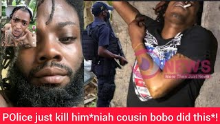 police kill Alex*bobo niah cousin got shot up* bobo shows Jamaica y he had to kill niah *!