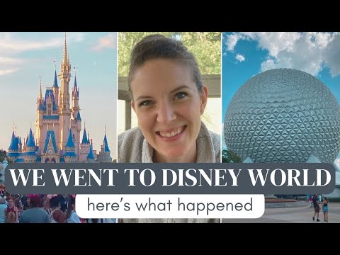 WE WENT TO DISNEY WORLD!  ...here's what happened.