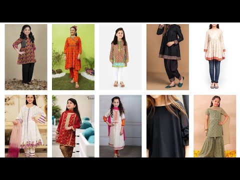 7 to12 Years Girls Comfortable Winter Cotton Frock Designs 2024 ||Homemade Dress Design For Girls'