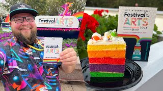 EPCOT Festival of the Arts | Trying 28 Food items | Figment Popcorn Bucket | Walt Disney World