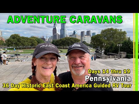 36 Day Adventure Caravans Historic East Coast America RV Guided Tour | Days 14 thru 19 | EP330