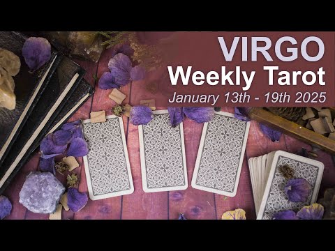 VIRGO "HAPPY CHANGES & AN IMMATURE PERSON" Weekly Tarot Reading January 13th-19th 2025 #weeklytarot