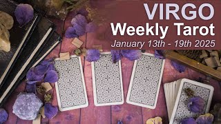 VIRGO "HAPPY CHANGES & AN IMMATURE PERSON" Weekly Tarot Reading January 13th-19th 2025 #weeklytarot