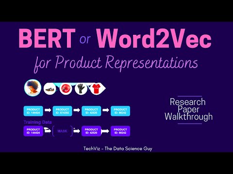 BERT Goes Shopping: Comparing Distributional Models for Product Representations (Paper Walkthrough)