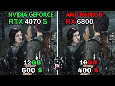 RTX 4070 super VS RX 6800 : 2K GAMING TEST