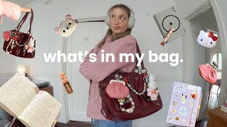 WHAT'S IN MY BAG? 🎀 | everyday essentials (trinket/journal girl edition)