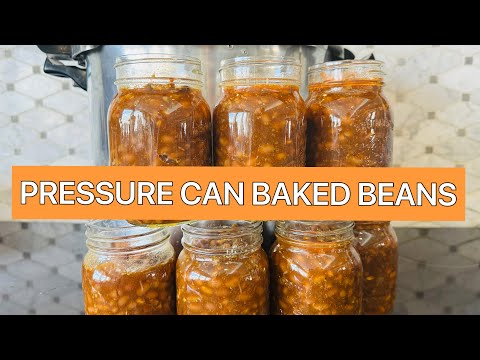 PRESSURE CANNED BAKED BEANS