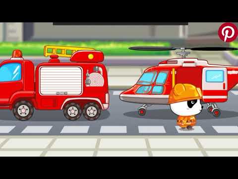 Must watch New cartoon for Alphabet chase racing | Fire rescues team with truck | Fire in Jungal