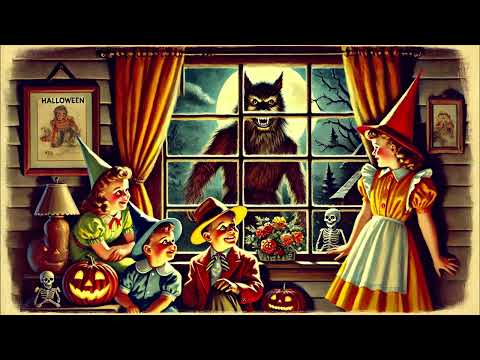 Old, Vintage Halloween Music: The Wolf Next Door - Nostalgic 1940s Spooky Song