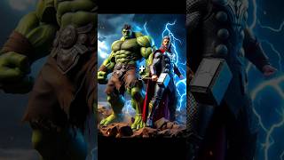 Unbelievable fusion #HulkThor #EpicFusion #HeroHybrid #SuperheroMashup #MarvelFans #YouTubeShorts