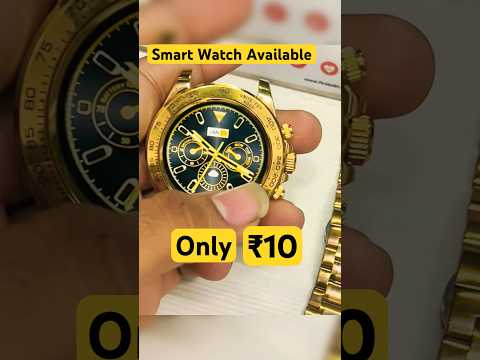 Golden Fireboltt Smart Watch #gold #realgoldlook #smartwatch#tech #cheapest #tech #burner