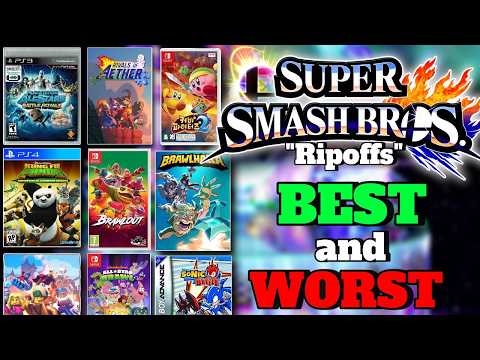 The BEST and WORST Smash Bros “RIP-OFFS”!