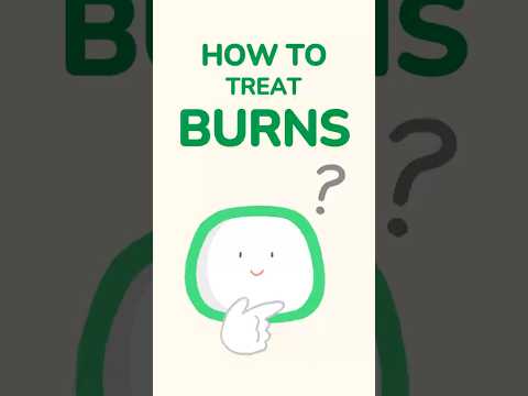 Learn How to Treat Burns! 🔥🚑 | Step by Step Tutorial in 60s