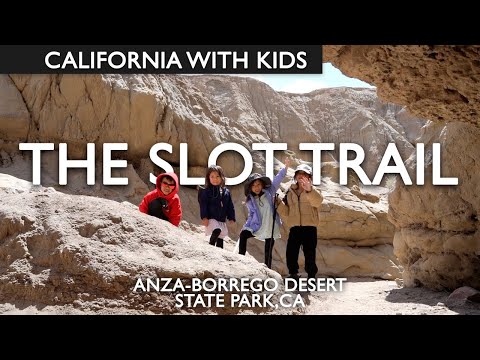 Fun Hiking The Slot Trail Anza Borrego With Kids