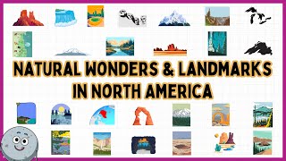 26 Types of Natural Wonders & Landmarks in North America for Kids