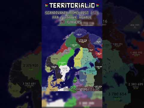 Player won on most strategic way possible | BATTLE ROYALE | ⏰ 30x | Territorial.io Timelapse | #70 |