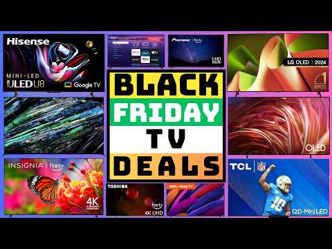 MASSIVE Black Friday TV Deals 2024: Save BIG on Top OLED & Smart TVs!