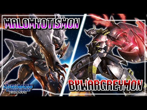 Digimon Card Game : MaloMyotismon (Purple) VS Black Wargreymon (Red) [BT-08]