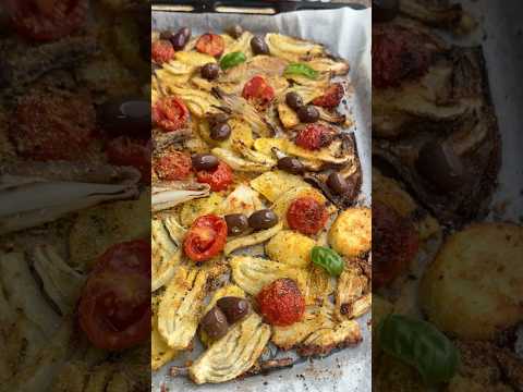 FINOCCHI E PATATE ALLA MEDITERRANEA cotti al forno con panatura speciale croccante