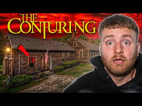 Scariest CONJURING HOUSE Video I Ever Filmed | Camping In The Woods