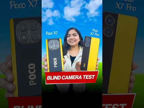 Poco X7 vs X7 Pro: Blind camera test 😍