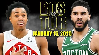 Boston Celtics vs Toronto Raptors Full Game Highlights - January 15, 2025 | NBA Regular Season