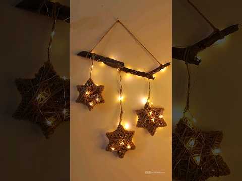 Christmas stars Decoration Ideas | Christmas star craft decoration #shorts #christmas #xmas