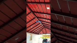 Double tile roof #civil #construction #roofstructure #constructionindustry #shortvideo #house