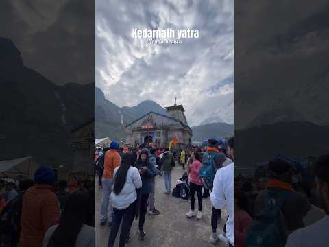 Kedarnath yatra 2023 #kedarnath #bholenath #uttrakhand #chardham #kedarnathdham #kedarnathtemple