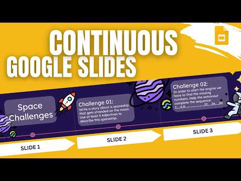 Create a Continuous slide effect in Google Slides