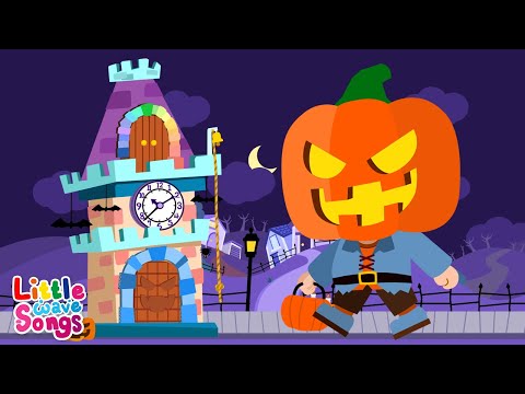 Hickory Dickory Dock Trick Or Treat  | Halloween Song for Kids | Little Wave Songs - Baby Coco