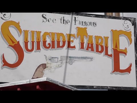 See the famous Suicide Table - and much more - in Old West Virginia City