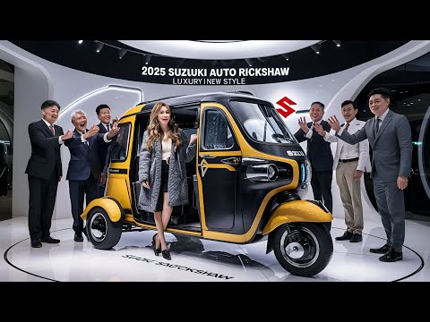 The All New 2025 Suzuki Auto Rickshaw finally launched: All New Features Review!