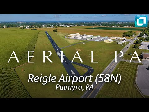 Reigle Airport (58N), Palmyra, PA | Aerial PA