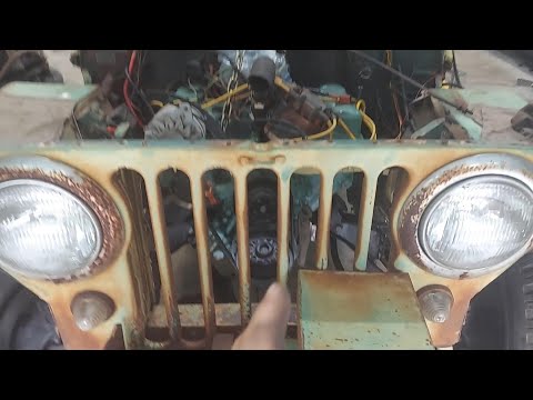 Willys Jeep v6 swap pt 2