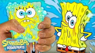 SpongeBob Literally Being A Sponge for 10 Minutes Straight 🧽 | @SpongeBobOfficial