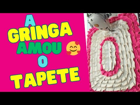 Tapete de RETALHO Bem Simples e Fácil para INICIANTES de Costura