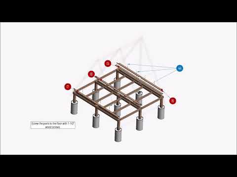 A Frame Shed Build Animation