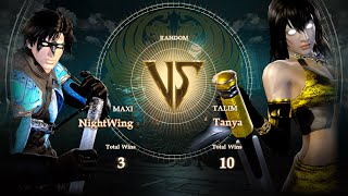 Soul Calibur 6 | NightWing (Batman) VS Tanya (Mortal Kombat)