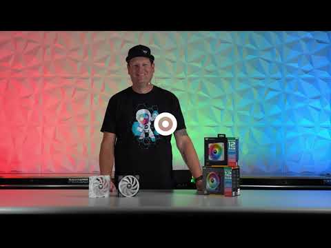 Thermaltake SWAFAN EX 12/ EX14 RGB 3-fan Pack Unbox and Build Guide